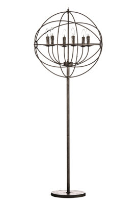 Orsina Orbital 6 Arm Floor Lamp from B&Q