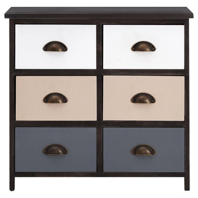 Orsina Spacious 6 Drawers ChestModern Appeal Chest Of Drawers For LivingroomMinimalist Storage Chest For Bedroom from B&Q