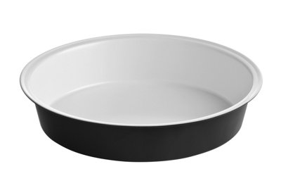 Orsina Functional Design Black Round Cake TinNon-Stick Carbon Steel Baking Tin For Perfect CakesDurable from B&Q