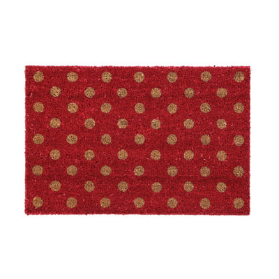 Orsina Polka Dots Printed Entry Doormat