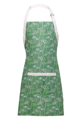 Orsina ApronDelicate Botanical Print With Adjustable Neck StrapProtects Clothes During Cooking from B&Q