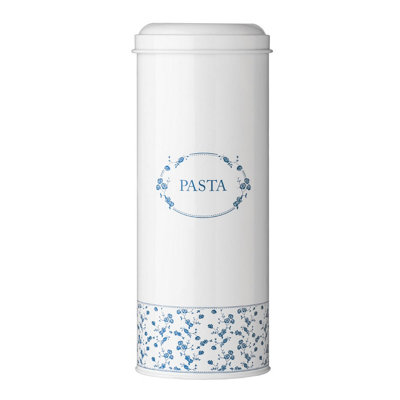 Orsina Blue Rose Pasta CanisterSingle Canister from B&Q