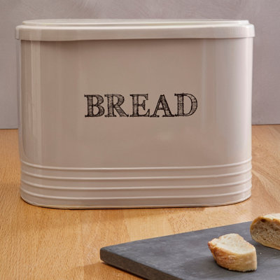 Orsina Unisex Cream Sketch Bread Bin In - Image 4