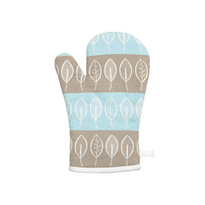 Orsina Single Oven GloveNature-Inspired Beech Leaf Print With Quilted Heat ProtectionEnsures Safe Handling from B&Q