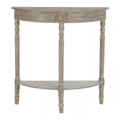 Orsina Heritage Winter Melody Round Console Table from B&Q