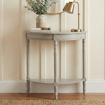 Orsina Heritage Vintage Grey Pine Console Table from B&Q