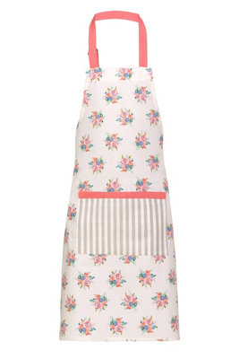 Orsina ApronVintage Floral Design With Adjustable Neck Strap And Waist TiesProtects Clothing During Cooking from B&Q