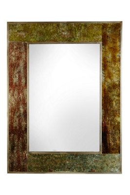 Orsina Gold Effect Wall Mirror from B&Q