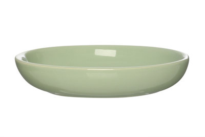 Orsina Moon Pale Green Soap Dish from B&Q