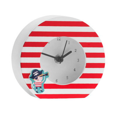 Orsina Reliable Table ClockMdf Constructed Colourful Table ClockEasy To Read Display Modern Table Clock from B&Q