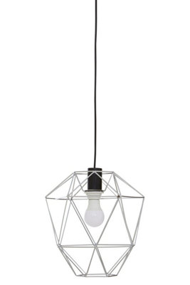 Orsina Wyra Chrome Pendant Light from B&Q