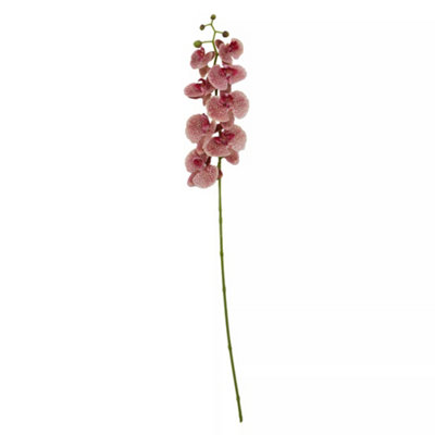 B&Q -  Pink Orchid Spray100CmGraceful Faux Orchid Stem With Delicate Pink BloomsAdds Height And Elegance