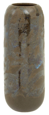 Orsina Brown VaseBoho Chic Decorative VaseModern And Contemporary Stoneware Tall VaseLarge Vase For Homes from B&Q