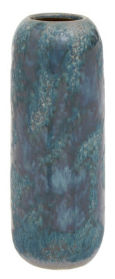 Orsina Green VaseBoho Chic Decorative VaseModern And Contemporary Stoneware Tall VaseLarge Vase Decor For Home from B&Q