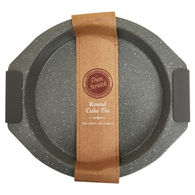 Orsina Functional Design Large Round Cake TinNon-Stick Carbon Steel Baking Tin For Perfect CakesDurable Oven from B&Q