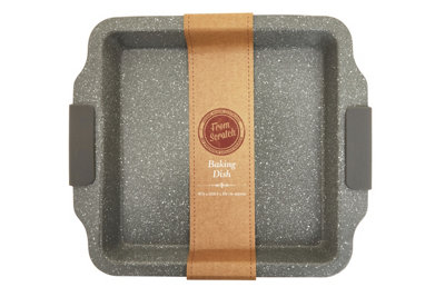 B&Q -  Large Grey Square Roasting TinNon-Stick Carbon Steel Tin For Roasting Meats & VegetablesDurable Oven