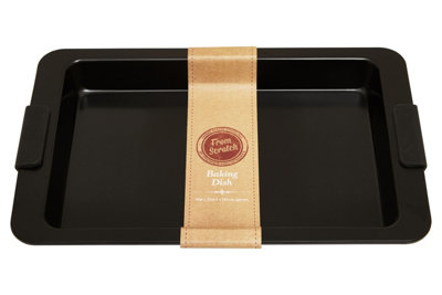 Orsina Reliable Large Black Baking DishDurable Cake DishNon Stick Baking Dish For Perfect Baking Experience from B&Q