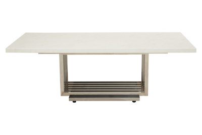 Orsina White Marble Coffee Table from B&Q