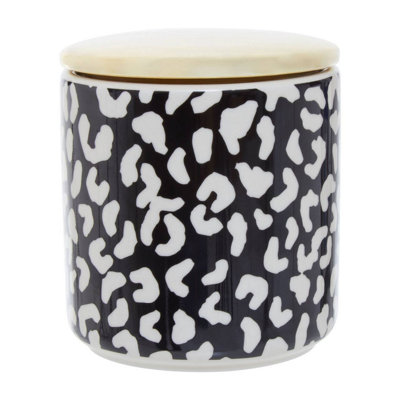 Orsina Stoneware Medium Canister,gold Reflective Container With Silicone Seal Lid,handcrafted Storage Container from B&Q