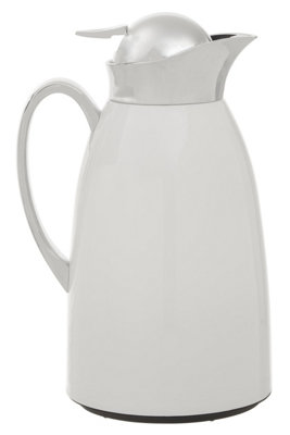 Premier Housewares Interiors By Premier Durable White Vacuum JugMultipurpose Use Thermos Jug For BreakfastStylish Design Vacuum Thermos Jug from B&Q