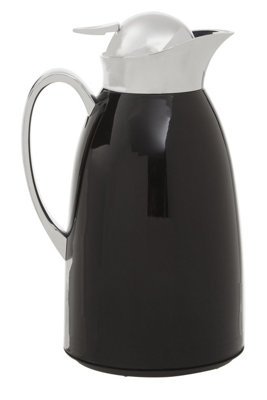 Premier Housewares Interiors By Premier Multipurpose Use Black Vacuum JugDurable Thermos Jug For BreakfastStylish Design Vacuum Thermos Jug from B&Q