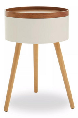 Orsina Versatile And Functional Storage Side TableElegant Bed Side DrawerStylish Legs Of Small Lounge Tables from B&Q
