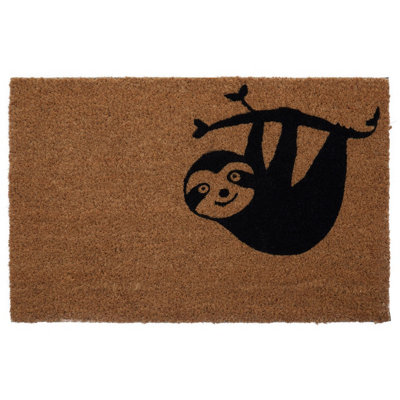 Orsina Baby Sloth Animal Design Doormat from B&Q