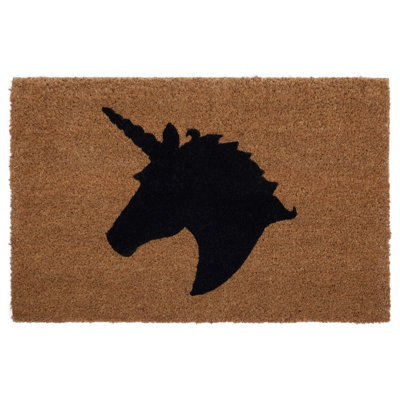 Orsina Unicorn Graphic Coir Doormat