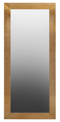 Premier Housewares Interiors By Premier Finish Rectangular Wall Mirror Gold
