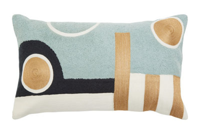 Orsina Abstract Rectangular Cushion from B&Q