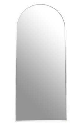 Orsina Descartes Silver Finish Wall Mirror from B&Q