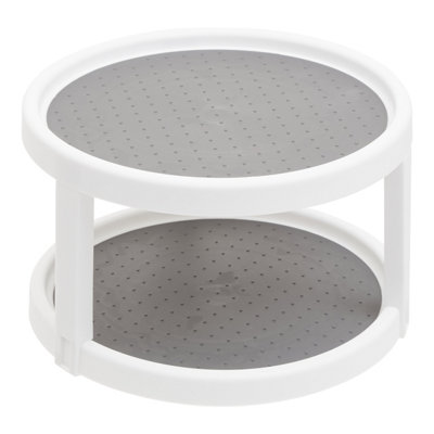 Orsina Durable Two Tier TurntableStylish Best TurntableVersatile Turntable For BreakfastFunctional Turntable from B&Q