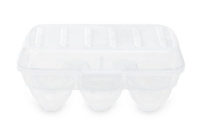 Orsina Spacious Six Egg BoxPractical Egg Storage TrayDurable Egg Keeping TrayHigh Quality Plastic Egg Tray from B&Q