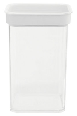 Orsina Practical 1000Ml Stackable Storage ContainerVersatile Food OrganizerDurable Kitchen Storage Container from B&Q