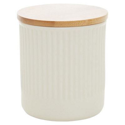 Orsina Geome Cream Storage Canister550MlSingle Canister from B&Q