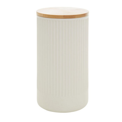 Orsina Geome Cream Storage Canister1250MlSingle Canister from B&Q