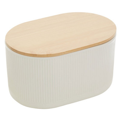 Premier Housewares Geome Cream Storage Canister 5500Ml - Image 4