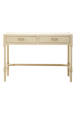 Orsina Classic Design Two Drawer Antique Pearl DeskFunctional Computer Desk For OfficeDurable Design Desk from B&Q