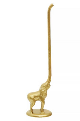 Orsina Fauna Elephant Toilet Roll Holder With Tail from B&Q