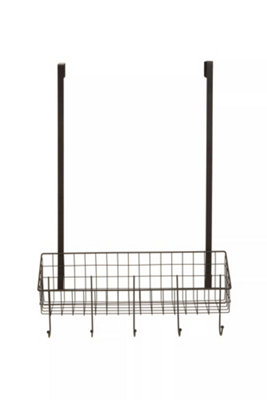 Orsina Kirby Black Over The Door Hanger Organiser from B&Q