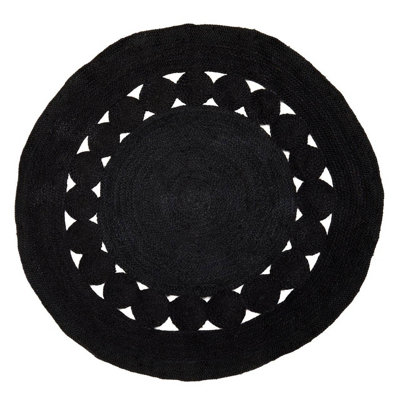 Orsina Bosie By Premier Demir Round Jute Rug from B&Q