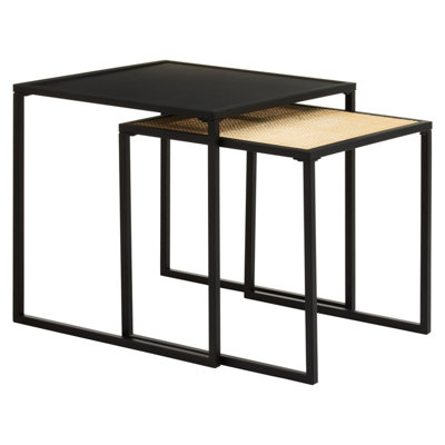 Orsina Space Saving Nest Of Two TablesModern Side Tables By CouchSturdy And Durable Modern Nesting Table from B&Q