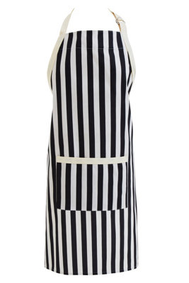 Orsina Black Kitchen Apron With White GraphicsCooking Apron For Men. WomenApron With Cat Graphics from B&Q