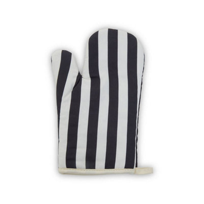 Orsina Single Oven GloveQuilted Heat-Resistant Fabric With Classic Stripe DesignComfortable Grip For Handling from B&Q