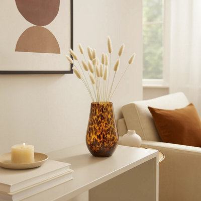 Orsina Celia Small Tortoise Shell Vase from B&Q