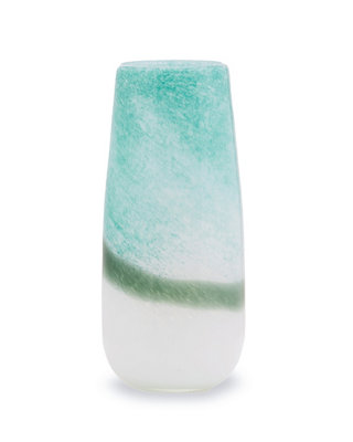 Orsina Celia Large Green And White Vase from B&Q