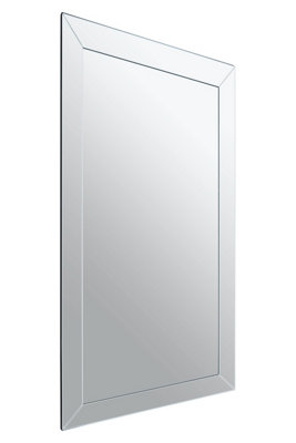 Orsina Sana Large Rectangular Wall Mirror from B&Q