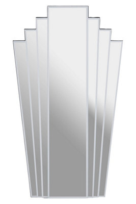 Orsina Sana Art Deco Framed Wall Mirror from B&Q