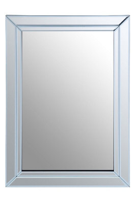 Orsina Sana Large Square Bevelled Wall Mirror from B&Q