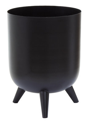 Orsina Classic And Timeless Design VaseIron Constructed Flower VaseEasy To Maintain Black Vase For Flowers from B&Q